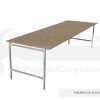 Mesa tableros aglomerado extensible mercadillo L