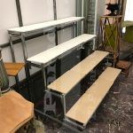 expositor escalera para tienda