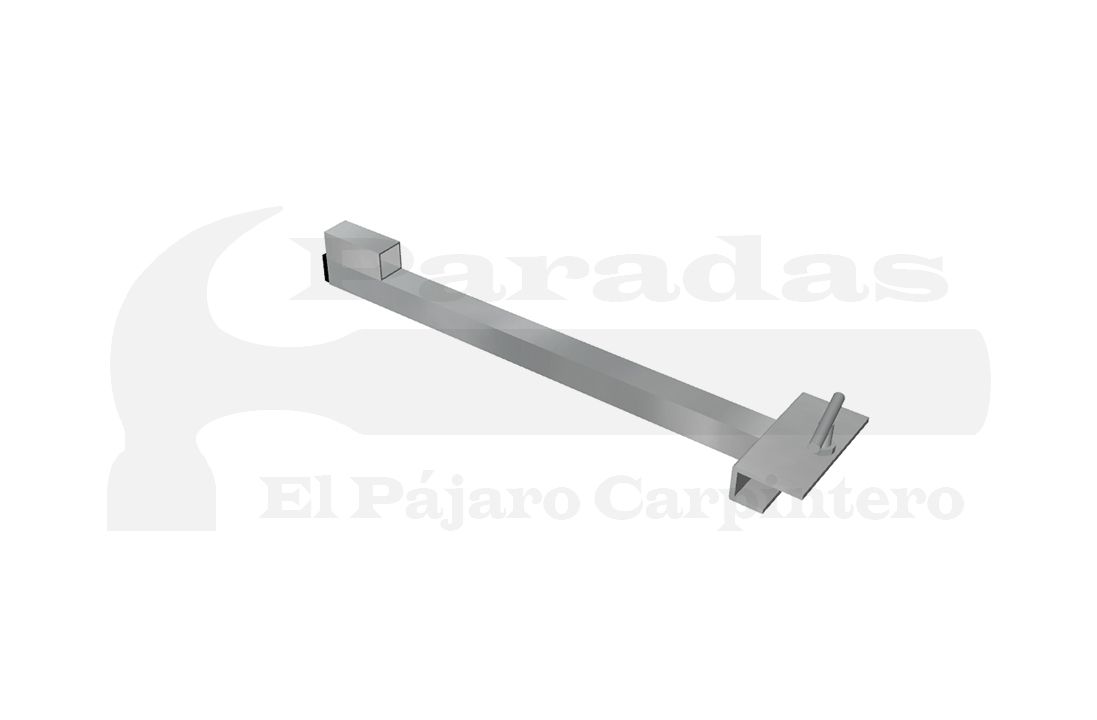 Pieza elevatechos (caída a 2 aguas) normal