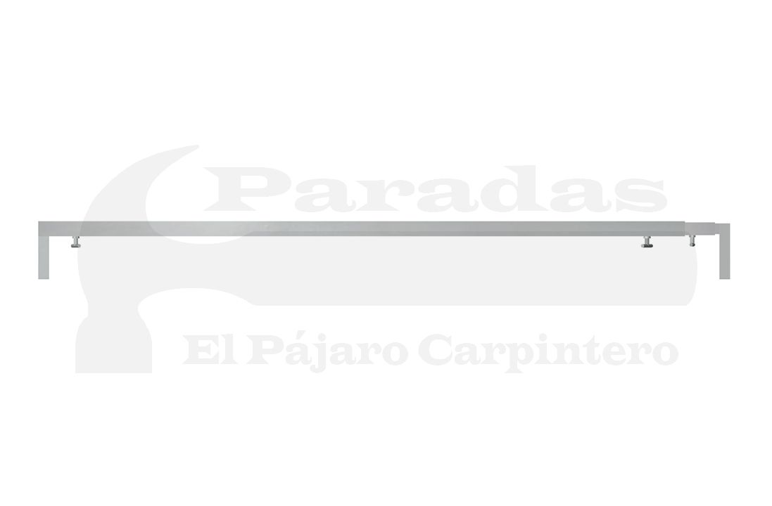 Larguero extensible 4m. triple reforzado para visera