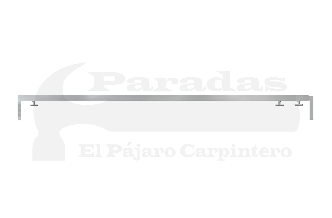 Larguero extensible 4m. triple normal para visera