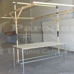 paradas de madera artesanales REForzadas