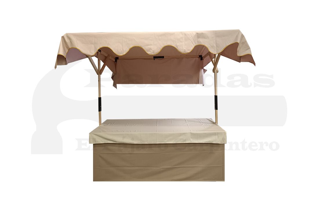 PARADA MEDIEVAL TOLDO techo ondas