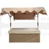 decoracion pack Catalana madera techo ondas toldo especial