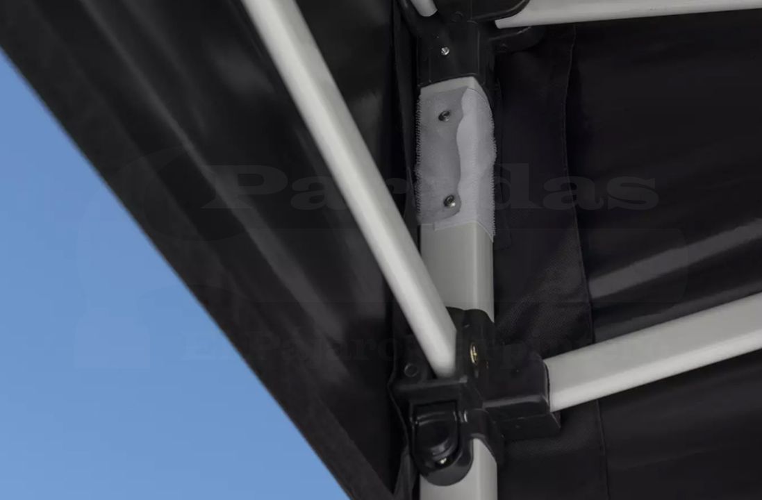 detalle carpa plegable esquina 2x2