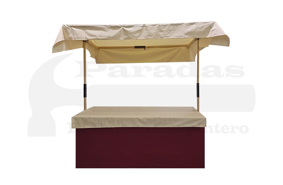 Pack completo parada cruceta de madera