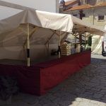 puestos medievales de madera
