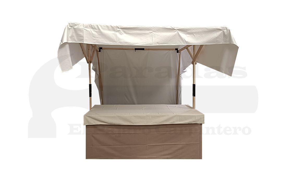 toldo tela impermeable feria artesana