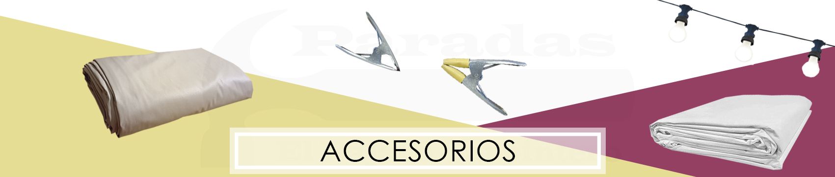 Accesorios caseta