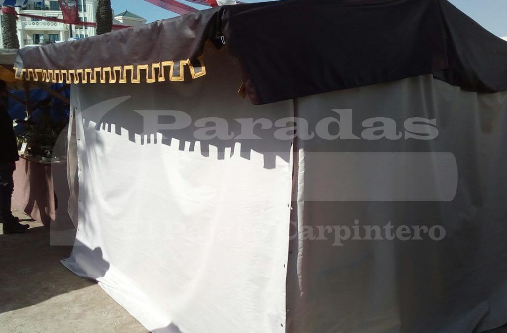 mercados o recreaciones medievales carpa medieval